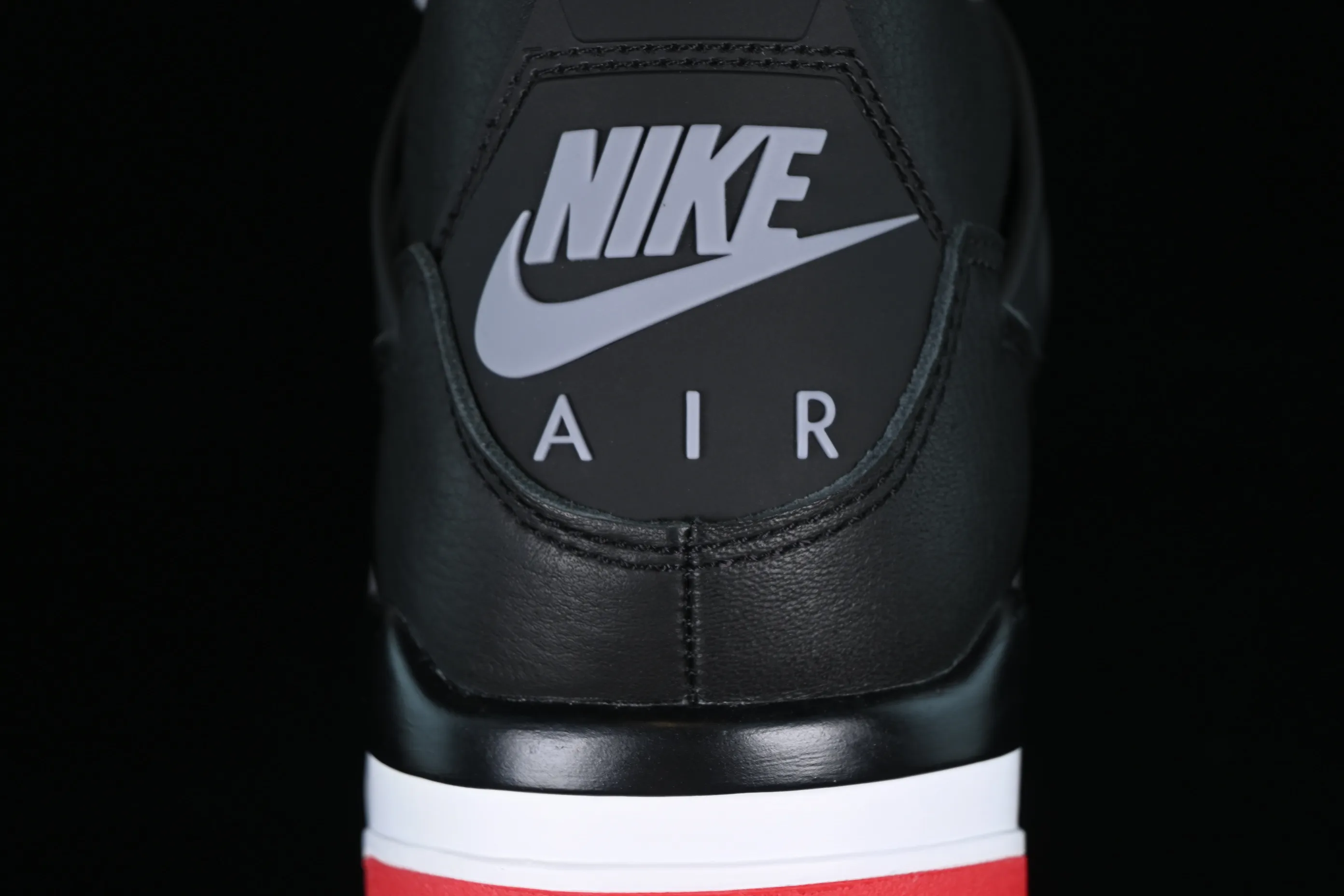 All categories Air Jordan Jordan series basketball shoes Air Jordan 4 LJR version Air Jordan 4 Retro "Bred Reimagined" AJ4 Joe 4 black red FV5029-006